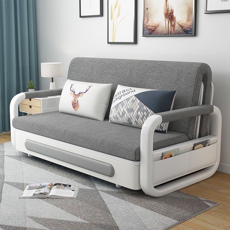 Foldable Sofa Bed with a Hidden Storage