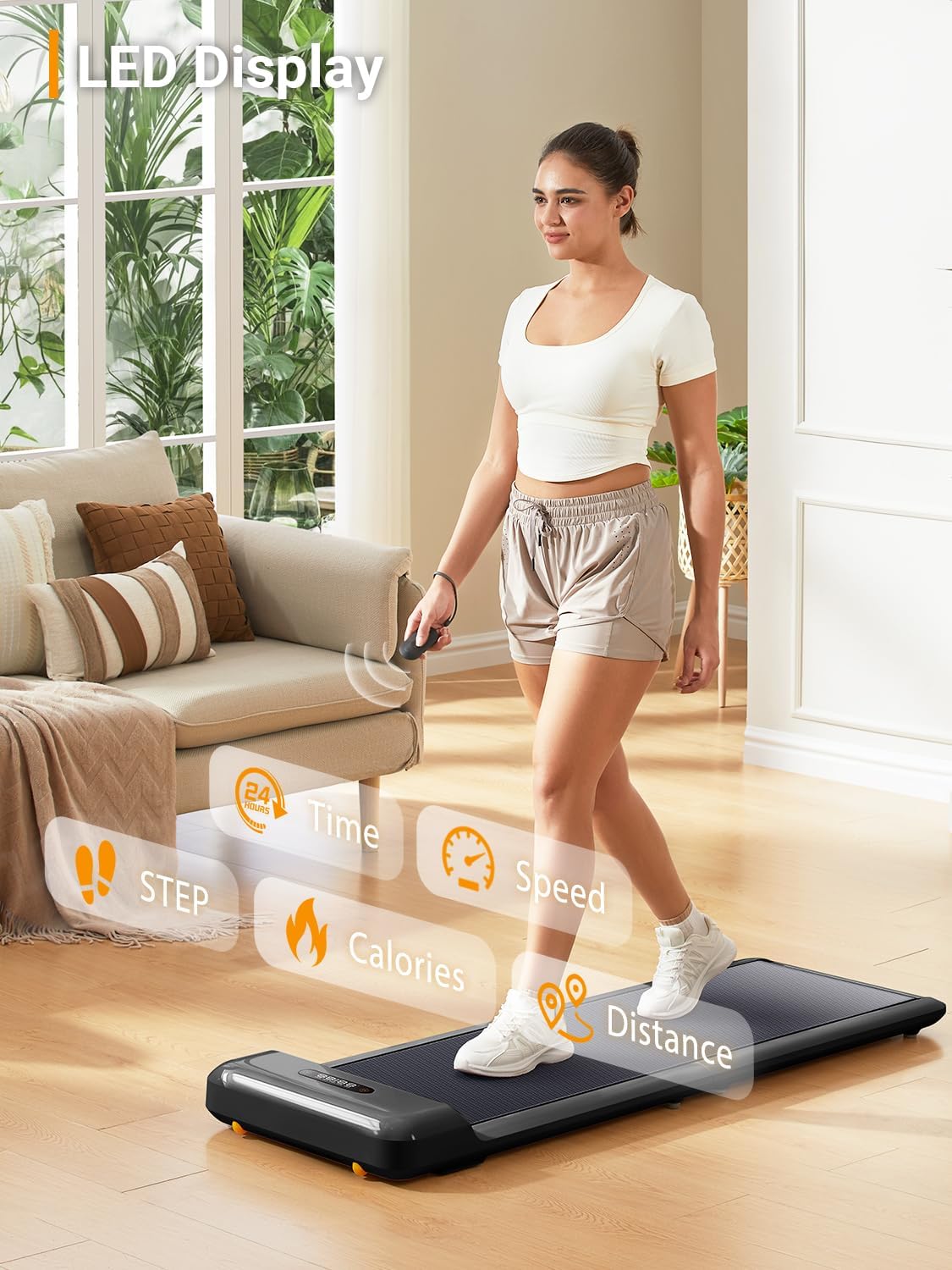 Multifunctional Foldable Treadmill