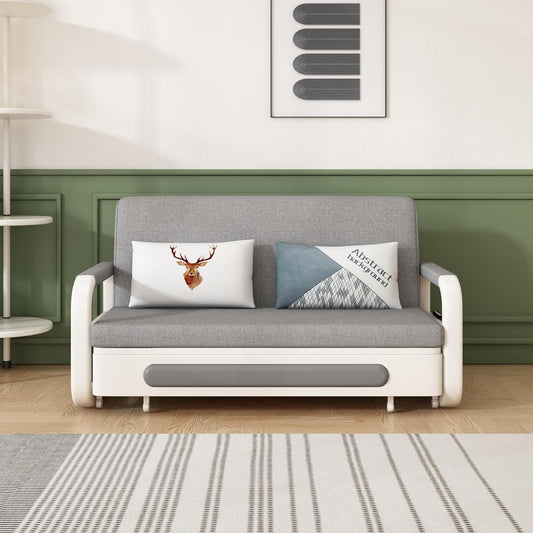 Foldable Sofa Bed with a Hidden Storage