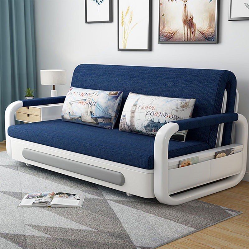 Foldable Sofa Bed with a Hidden Storage