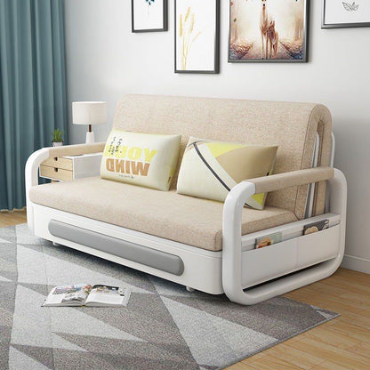 Foldable Sofa Bed with a Hidden Storage